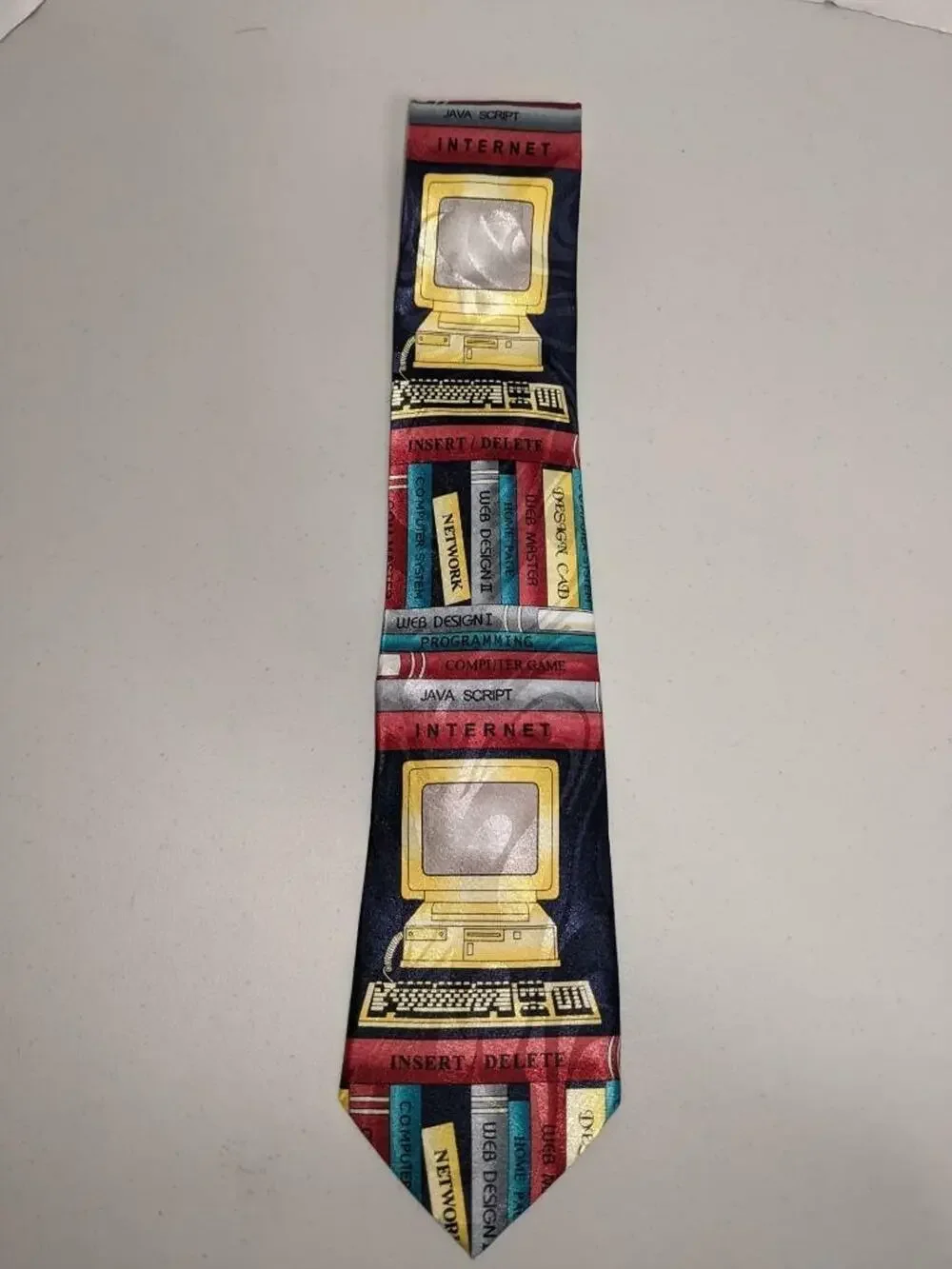 Steven Harris Computer Books Internet Programmer Tie -102026